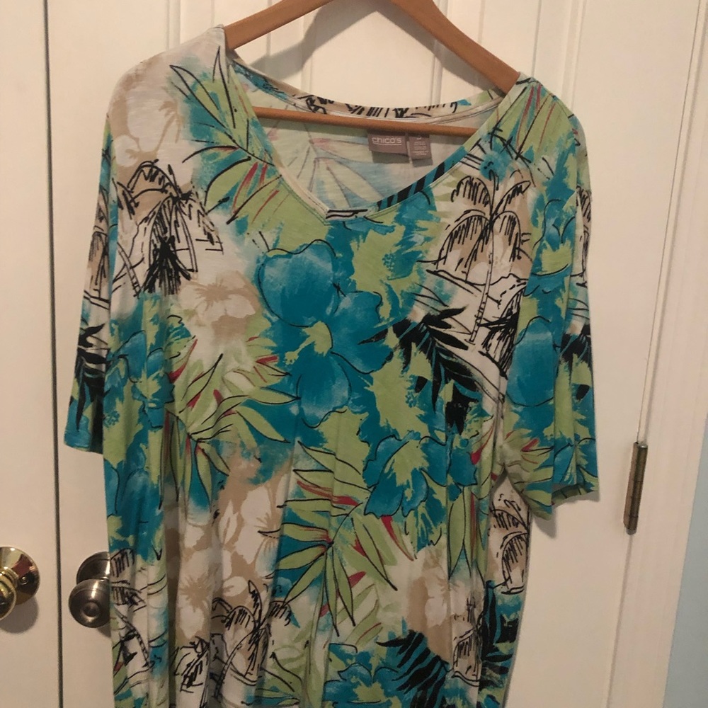 Chico’s, Soft, pull over shirt size 3